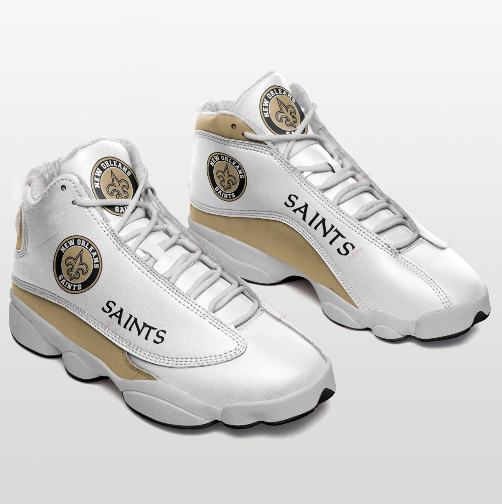 Women's New Orleans Saints Limited Edition JD13 Sneakers 002